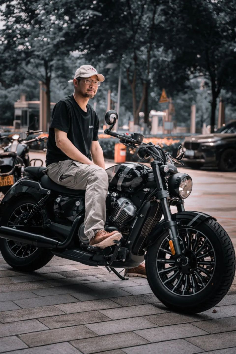 摩托车|试驾奔达灰石250——好看又好上手的入门级巡航车