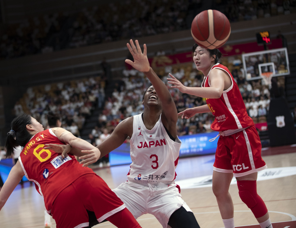 篮球——中日女篮对抗赛赛况