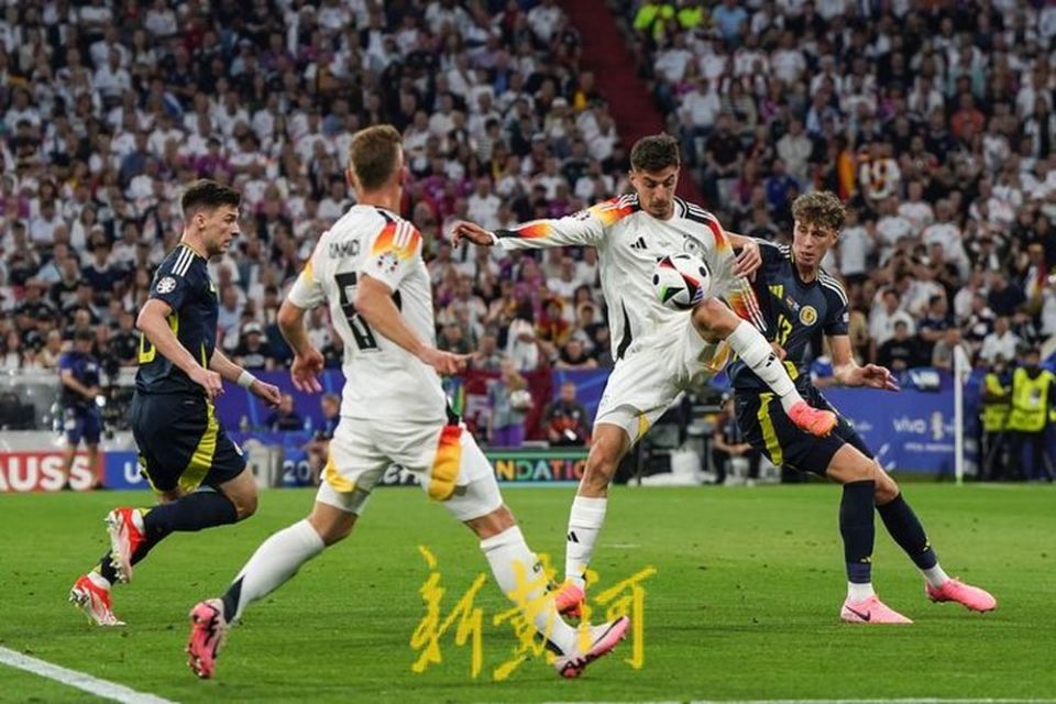 欧洲杯拉开大幕,德国队揭幕战5比1大胜苏格兰队