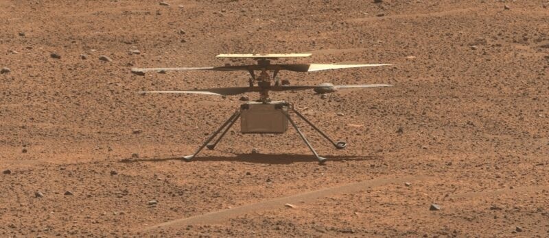 离地5米,原地升空 24 秒,"机智号"无人机在火星上恢复飞行