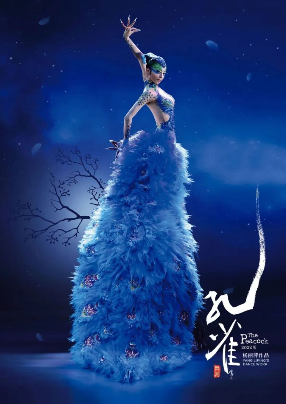 "孔雀公主"杨丽萍惊艳亮相贵阳!