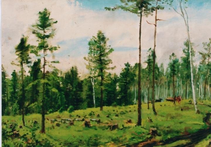 但替河山添彩色吴作人草原云雨油画作品研究展苏州开幕