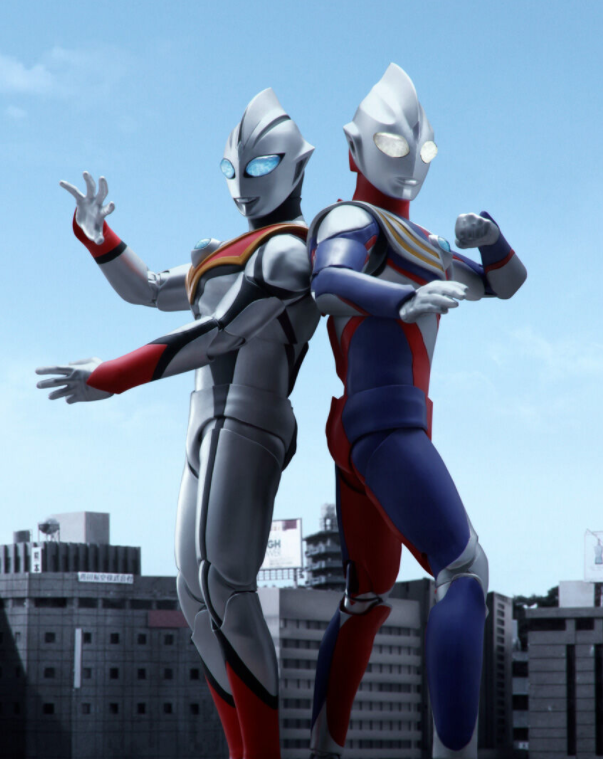 邪恶迪迦奥特曼真骨雕手办公开采用强力形态的玩具素体打造