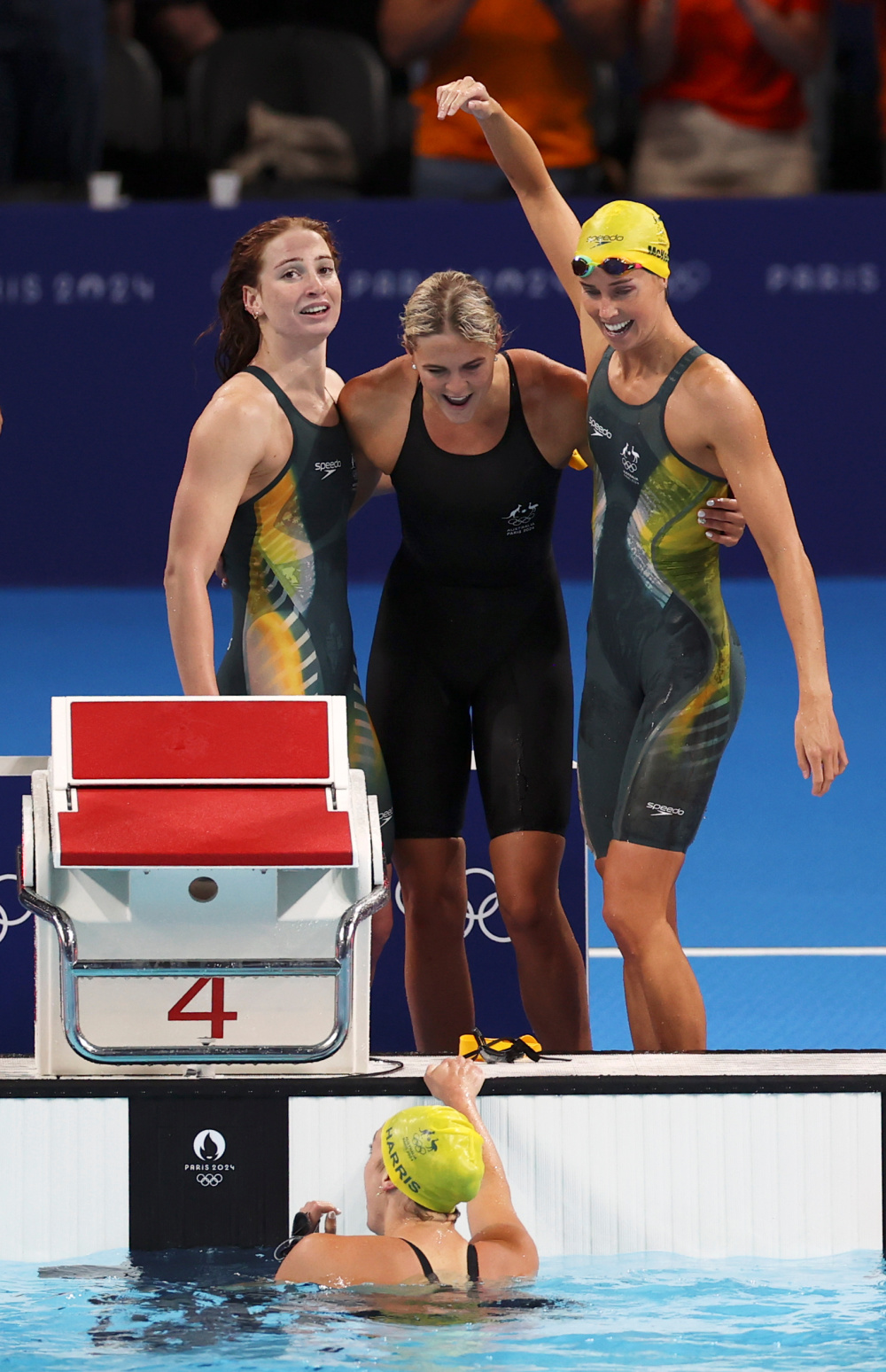 巴黎奥运会丨游泳——女子4x100米自由泳接力决赛赛况(4)