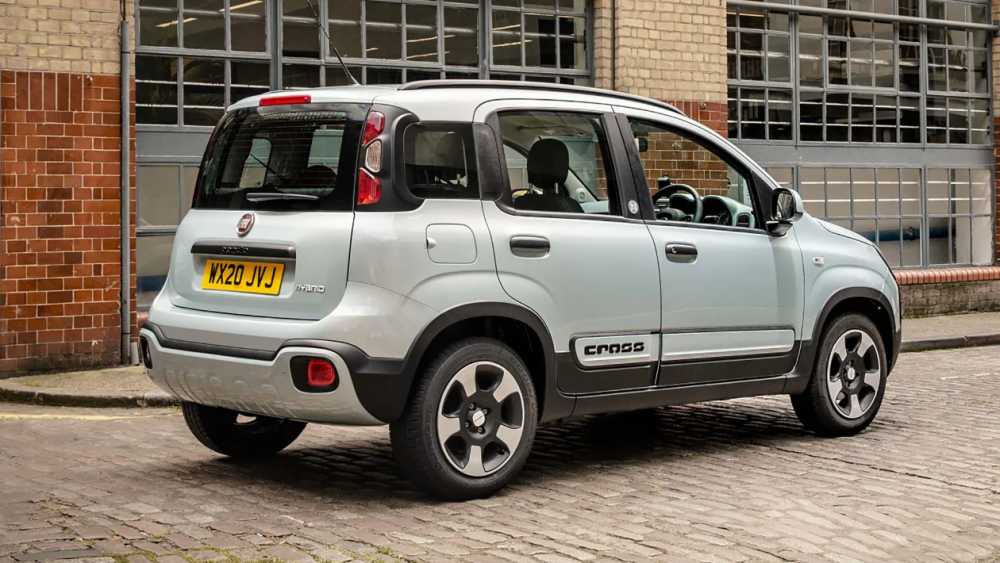 个性的的意大利熊猫,菲亚特panda实车图发布_腾讯新闻