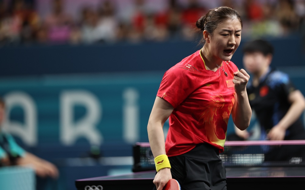 陈梦巴黎卫冕,一成就比肩邓亚萍,张怡宁