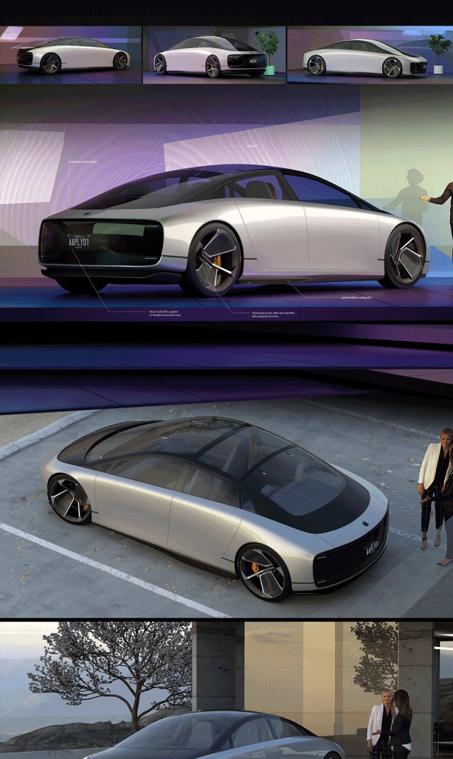 苹果概念车设计分享