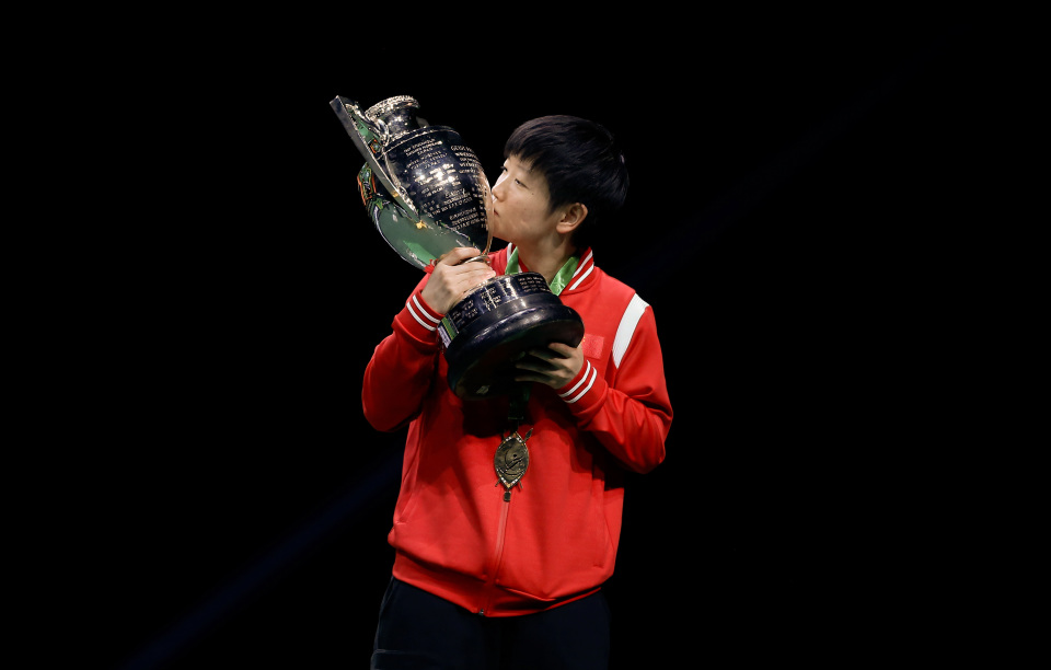 体育乒乓球世乒赛孙颖莎女单夺冠3