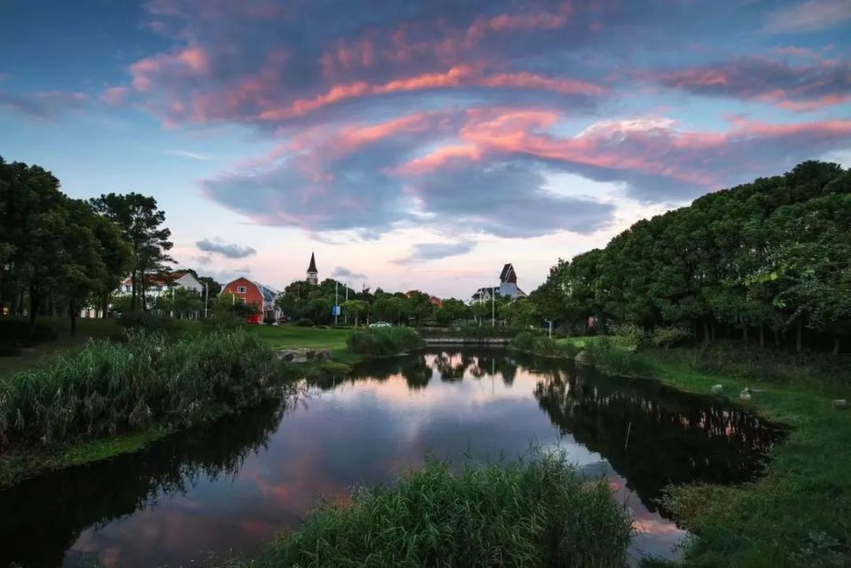 宝山区美兰湖入选2024年全国四季村晚示范展示点