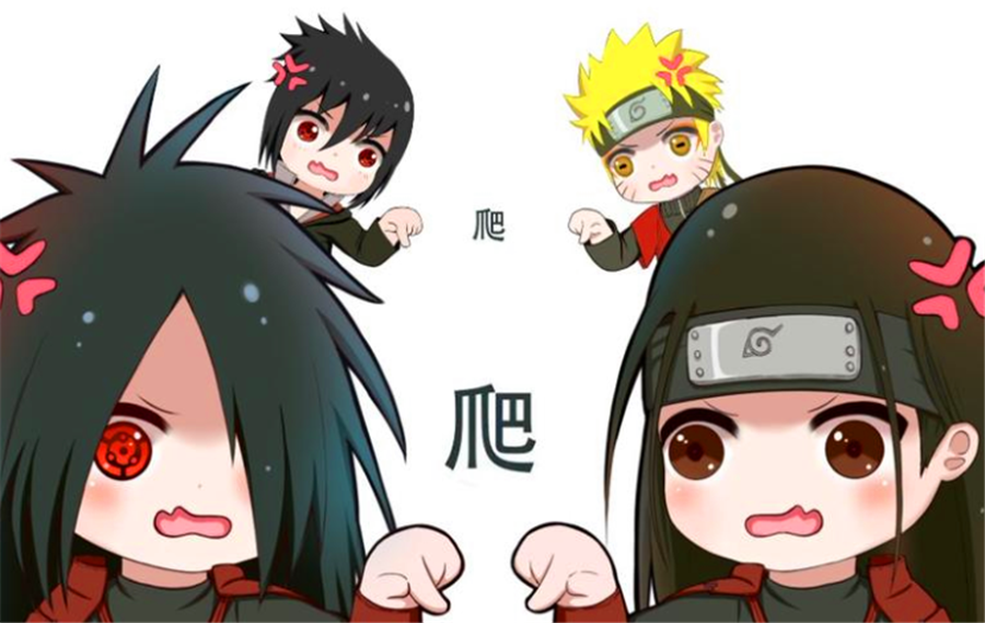 当火影忍者遇上表情包:雏田井野萌萌哒,泳装千代让人无语_腾讯新闻