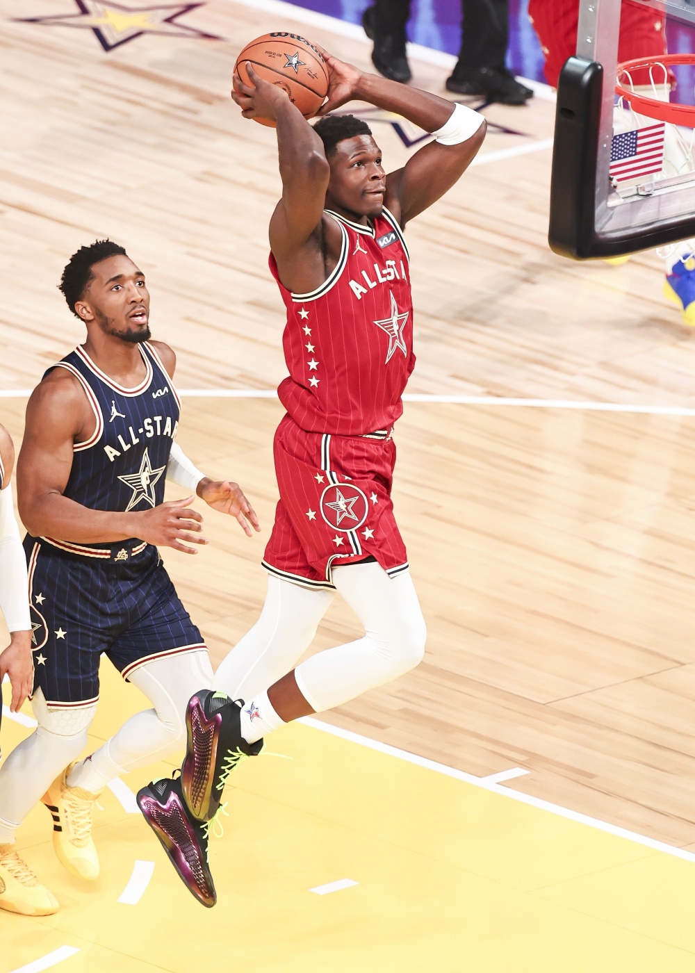 篮球——nba全明星赛:东部胜西部