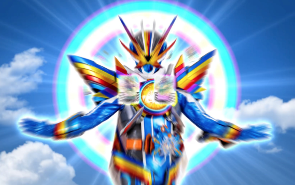 假面骑士歌查德彩虹龙形态官方皮套预览 看起来很像祖传的劣质cg