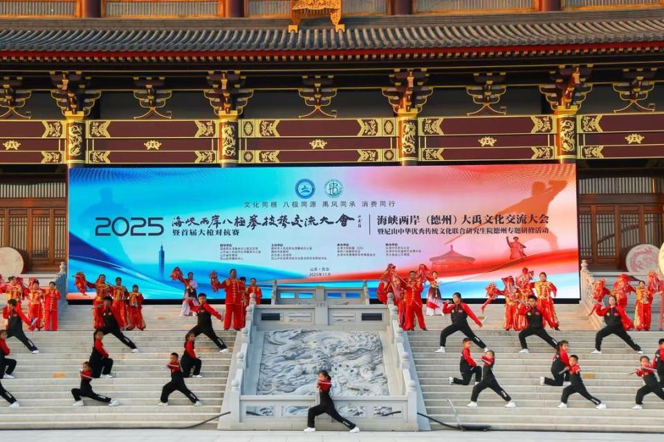 2025海峡两岸八极拳技艺交流大会举办