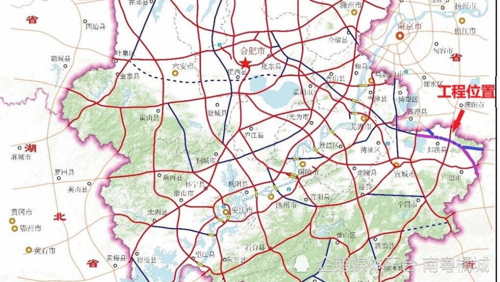 安徽省東南部將新建2條省際高速公路項目建設路線總長169公里
