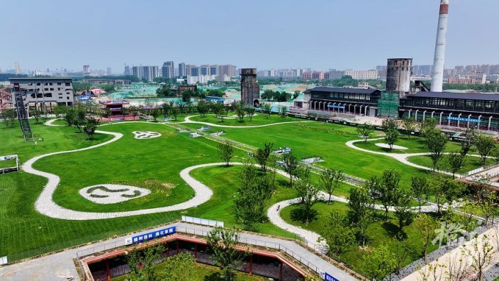 工业遗址变身"生活秀带",大运河杭钢公园公共空间建成_腾讯新闻