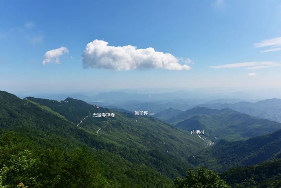 湖北九宫山风景区供图……江西武宁县上汤乡通山闯王镇的村庄天朗气清