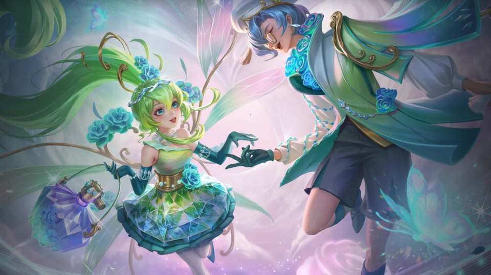 周瑜双喜临门,小乔再提情侣传说,花木兰笑了,大乔至尊降级传说_腾讯