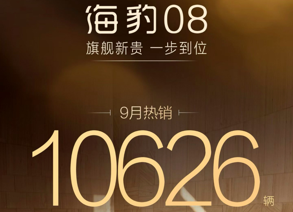 海豹08刚上市就月销破万 比亚迪又添一款神车(图5)