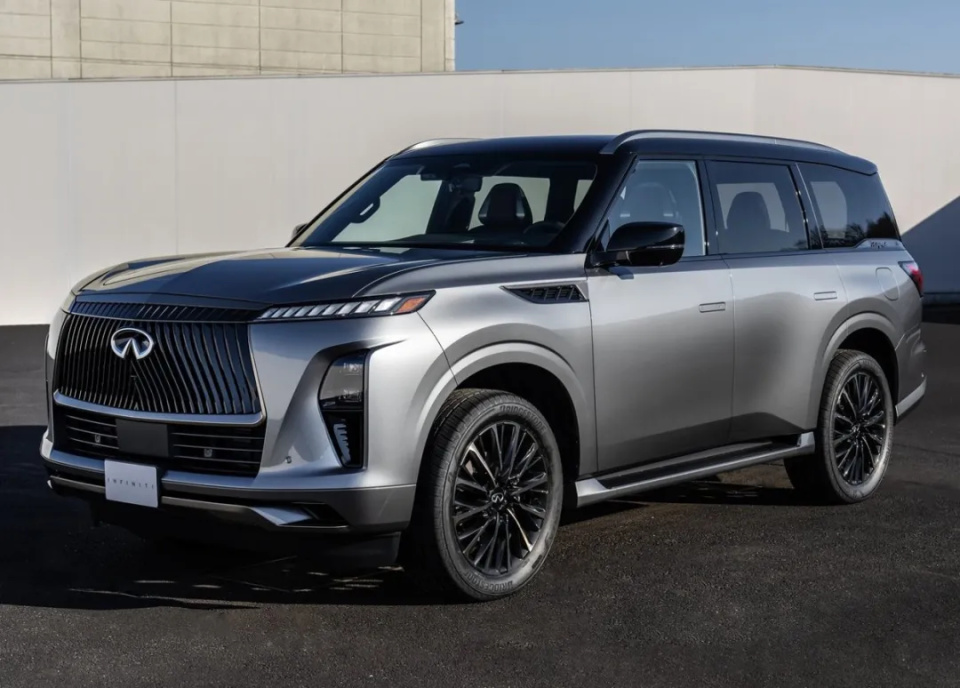 全新英菲尼迪qx80纽约车展首发亮相
