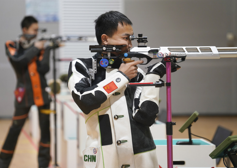 射击——国家步手枪射击队奥运最终队伍选拔赛打响