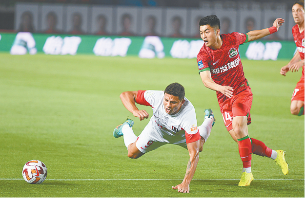 新赛季中超联赛首秀河南队航体战平蓉城