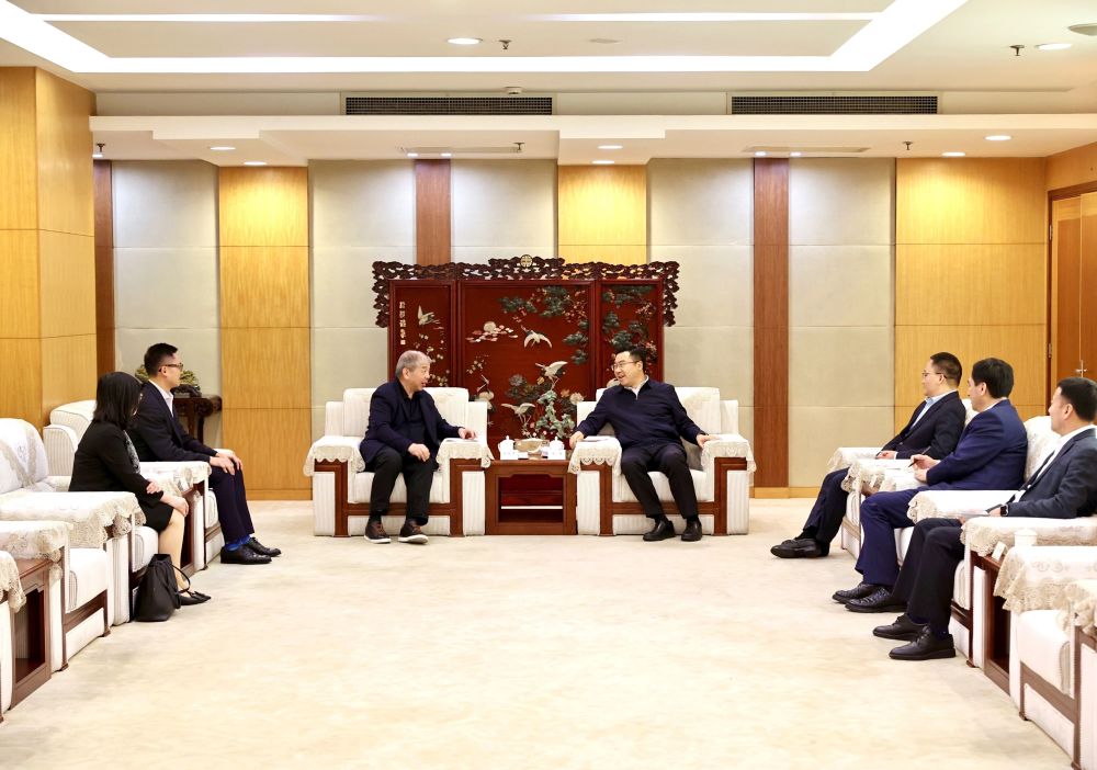 联动互通、合作共赢，区领导会见新加坡太平船务集团执行主席张松声一行_腾讯新闻