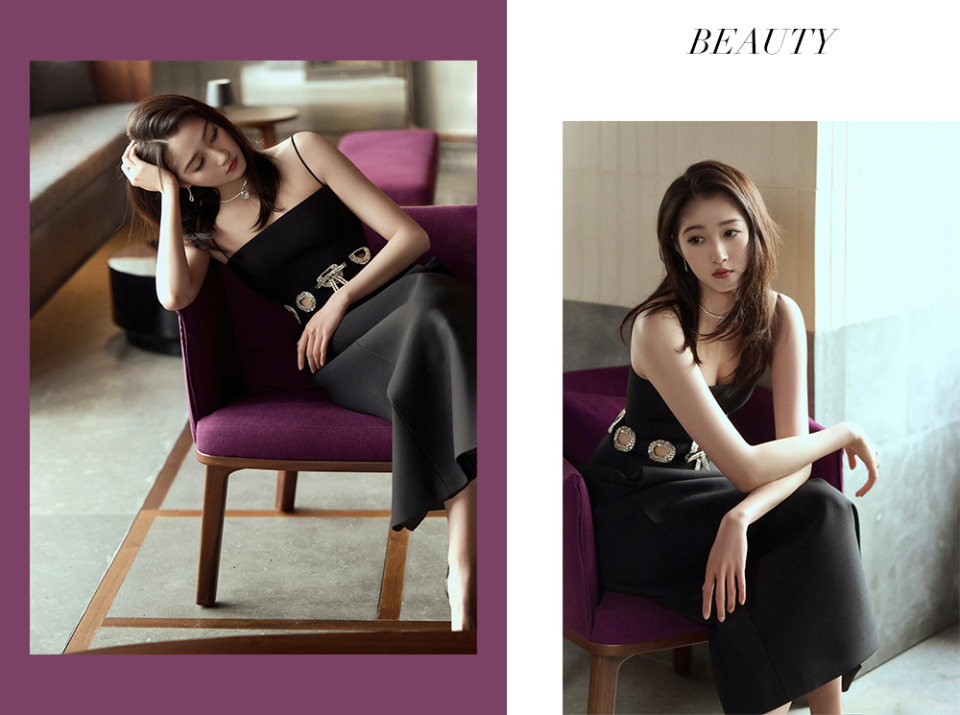 不是,谁说杨紫变美纯靠瘦?