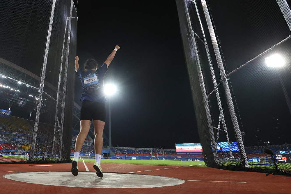 成都大运会田径女子铁饼决赛赛况