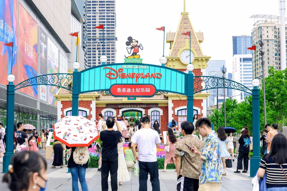 香港迪士尼华中首展在武汉举行,市务总监:武汉是重要交通枢纽和经济