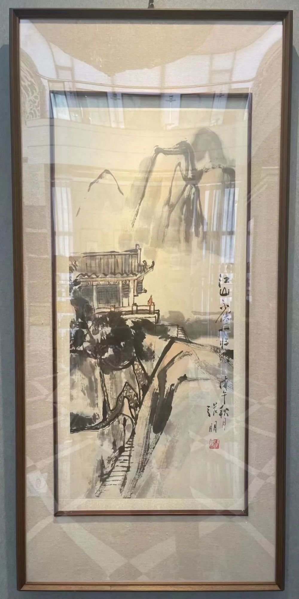 揮毫任自由中國畫大師張朋先生遺作精品鑑藏展