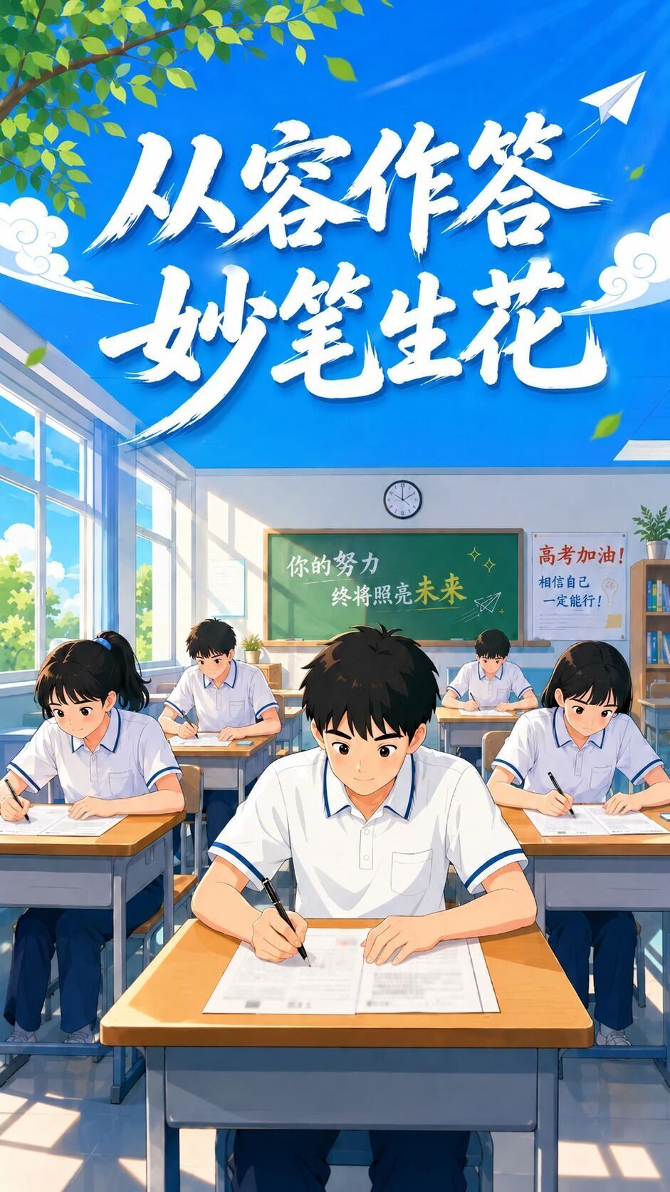 祝福你，奔赴考场的少年！_腾讯新闻