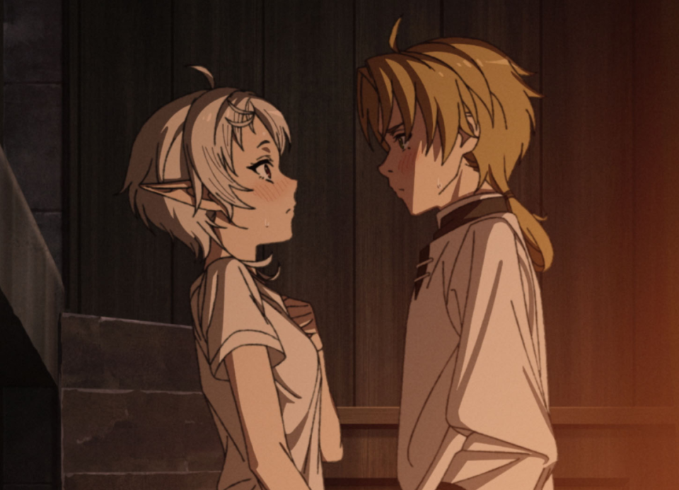 无职转生第二季12话先行图 小鲁迪堂堂复活 鲁迪对希露菲发起求婚