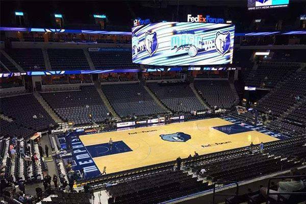 那就是孟菲斯灰熊的联邦快递球馆.