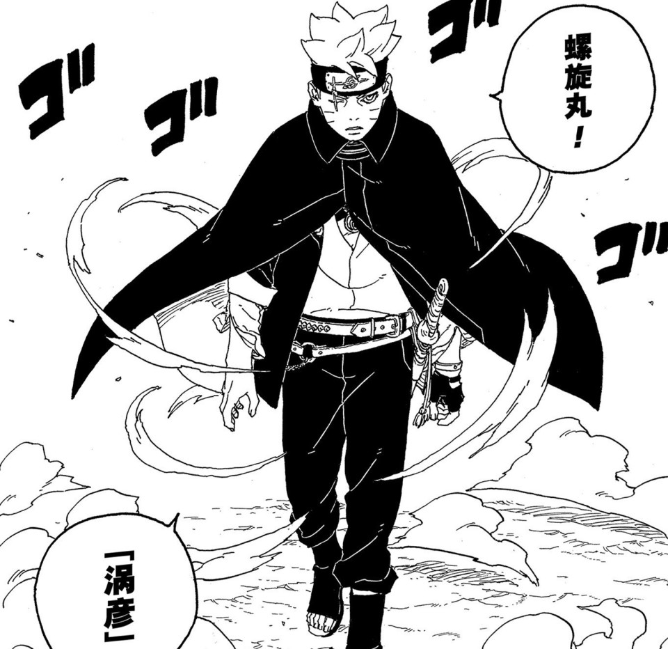 博人传第二部,博人三年后返回木叶村,全新螺旋丸首秀