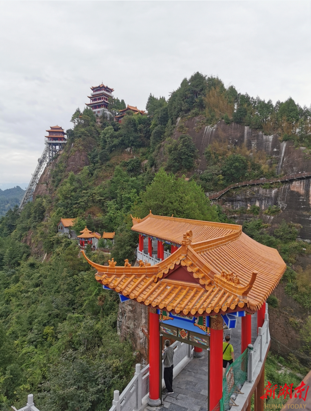 太平山景区是湘西土家族苗族自治州龙山县境内的著名风景名胜之地