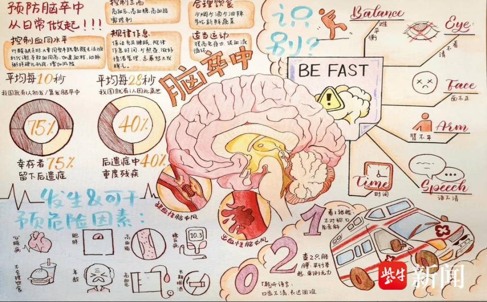 科学手抄报我们的大脑图片