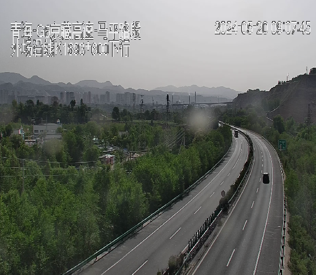 高速g6京藏高速王家口桥(甘青界)—民和—乐都—平安—西宁—湟源