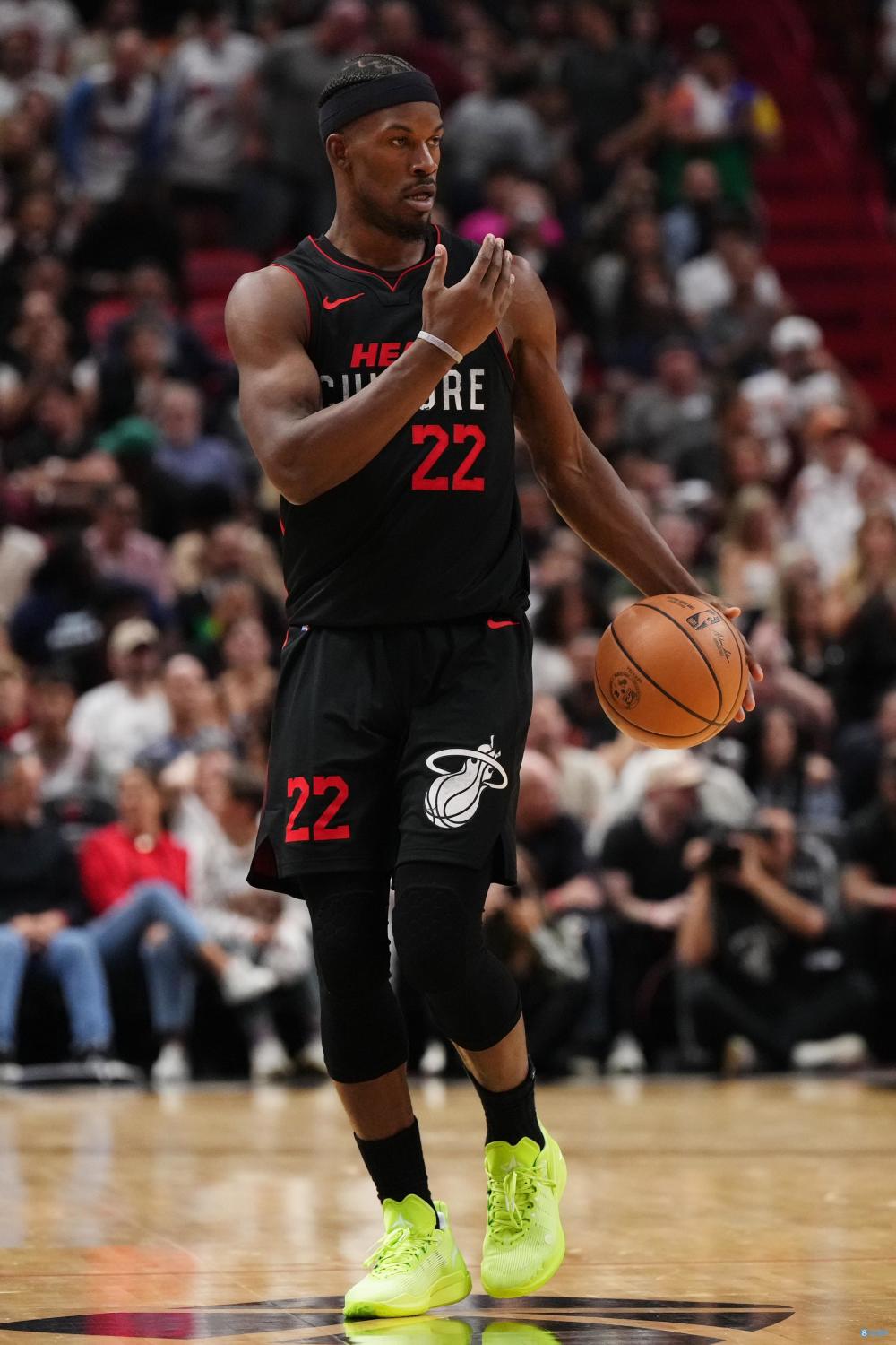 巴特勒连续13场至少1抢断进1三分热火队史第2仅次于街球王