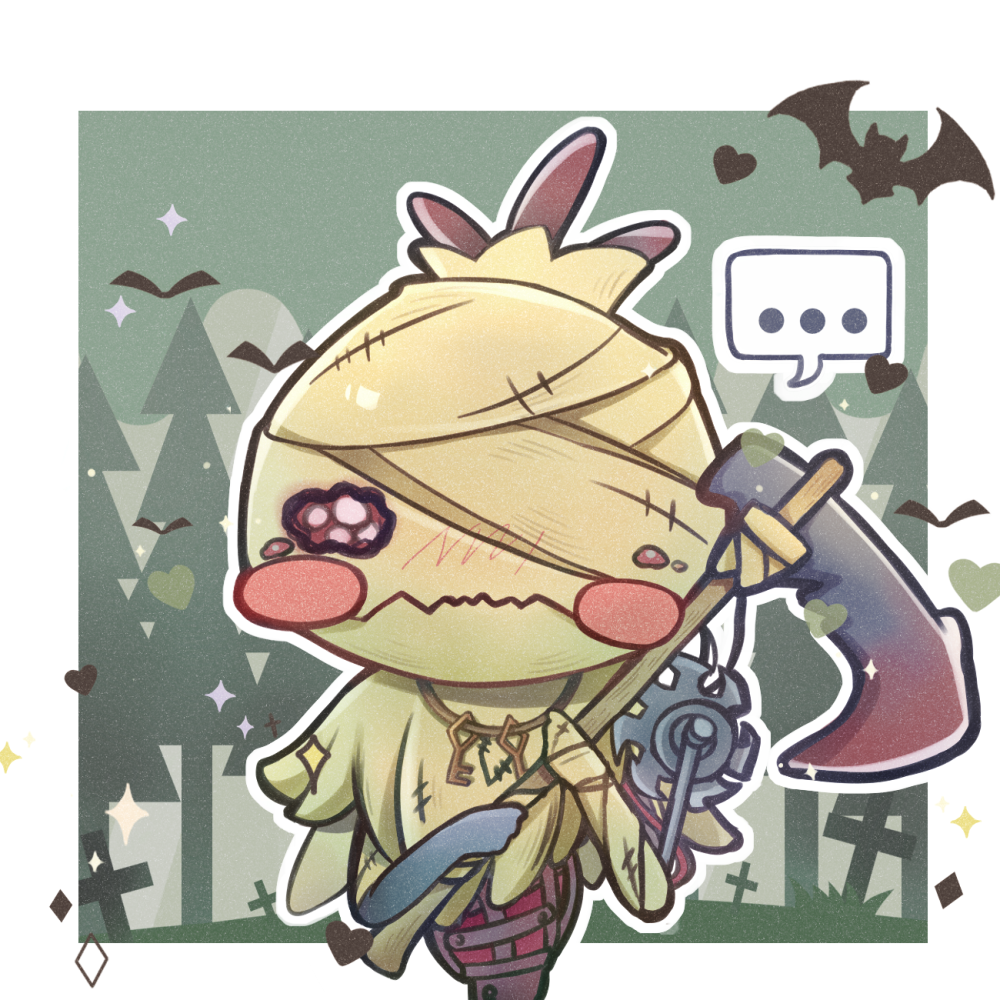 英雄联盟手游稻草人q版头像