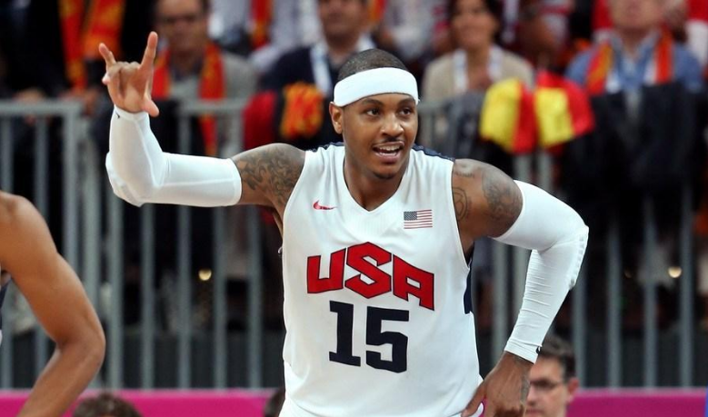 真奥运之王安东尼3金1铜单场37分创纪录总分梦之队历史第二