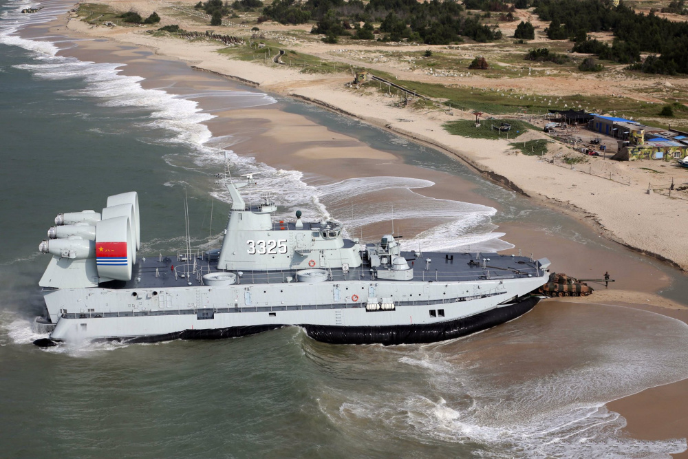 欧洲野牛世界上最大的气垫登陆艇中国有5艘