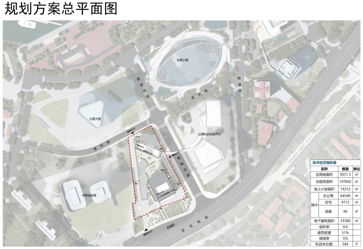 市北邮轮港区一地块减少住宅开发量，建158米办公楼+22层住宅楼_腾讯新闻