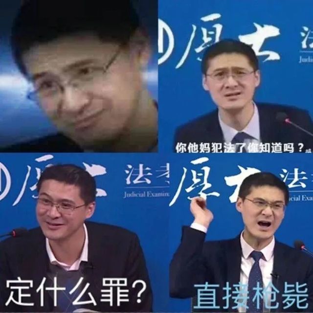 罗翔你tm犯法了表情包图片