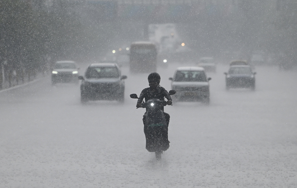 印度北方邦遭遇强降雨 至少22人死亡