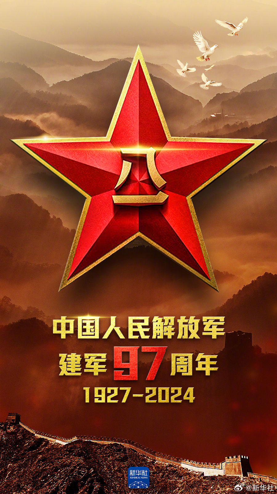 八一建军节,致敬最可爱的人!