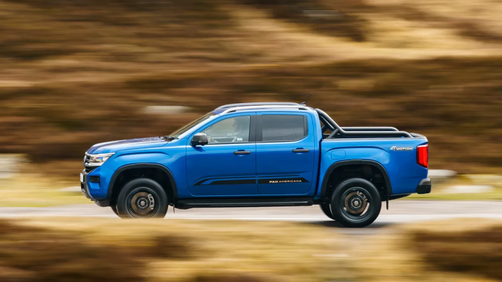 美国味儿德系皮卡,2023款大众amarok大量实拍图发布_腾讯新闻