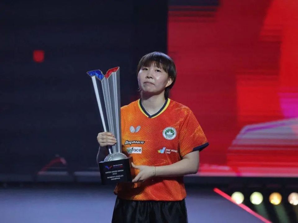 王者归来！朱雨玲美国大满贯夺冠：打乒乓球太累了，英语学习都荒废了