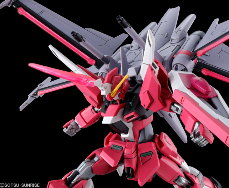 hg系列无限正义高达二式官图公开 追加了呆毛光线 可惜没魔蟹装甲