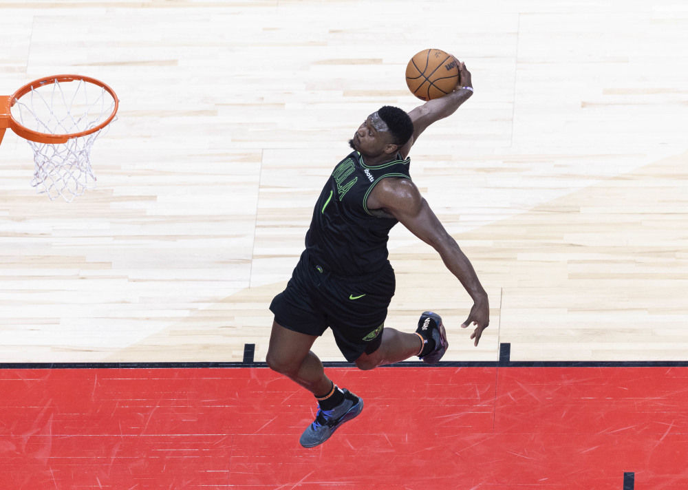 篮球——nba常规赛:猛龙不敌鹈鹕