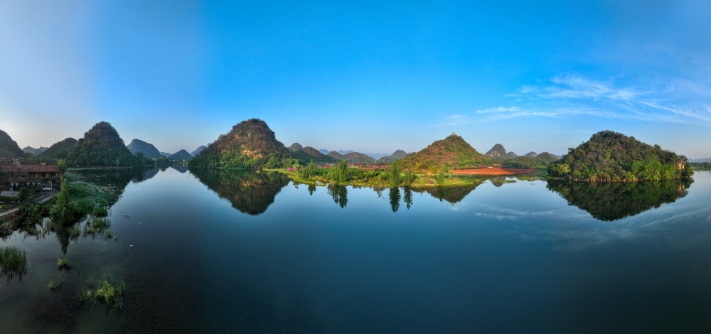 云南普者黑发展旅游产业助力乡村振兴